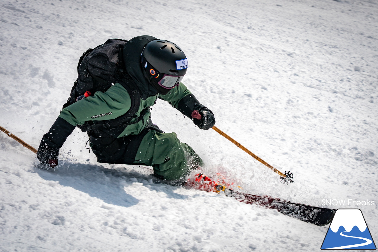 キロロリゾート｜[okaphoto]ことフォトグラファー・岡崎宜紀さんの撮影に密着。被写体となるのは...全日本スキー技術選ファイナリスト『原田侑駿 - Yuma Harada』(^^)/